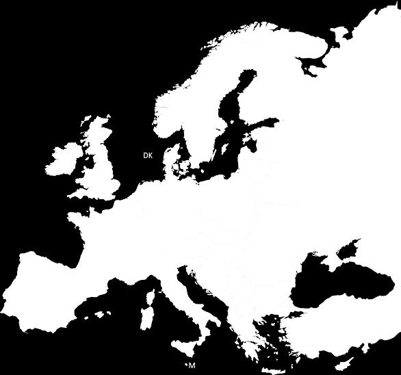 Russia % importazioni di gas