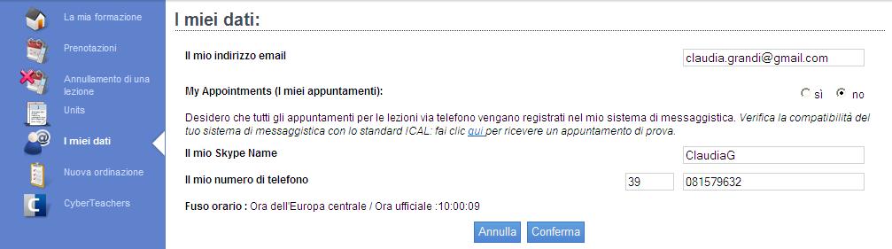 attivando l opzione I miei appuntamenti. Che cosa devo sapere riguardo alla telefonia?