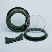 Accessori di montaggio Rete di protezione Modello Aspirazione (ventola) Scarico (motore) Flangia Accoppiamento elastico Supporti base TCBB / TCBT 250 DEF-250 T DEF-250 T BRIDA ACOP-250 ACOPLAMIENTO