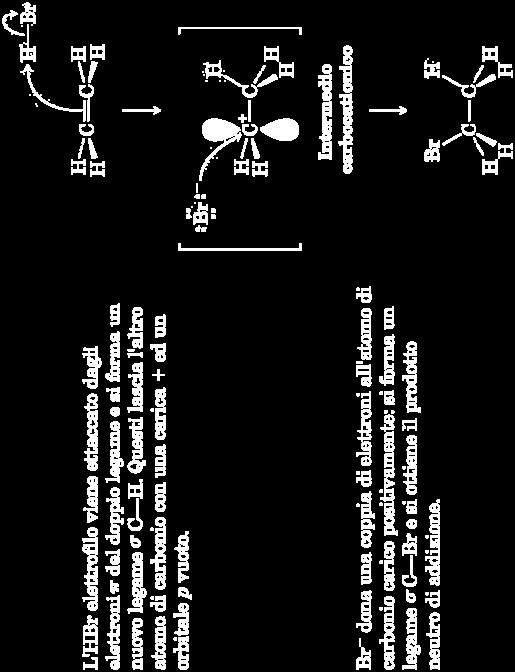 entrambi interazioni elettrofilo-nucleofilo.