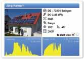 La panoramica informativa con funzione di ricerca fornisce le