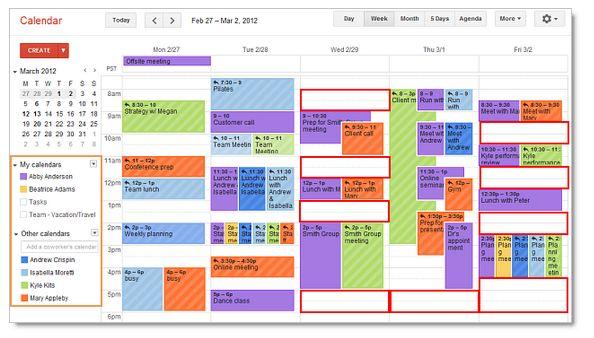 Google Calendar www.