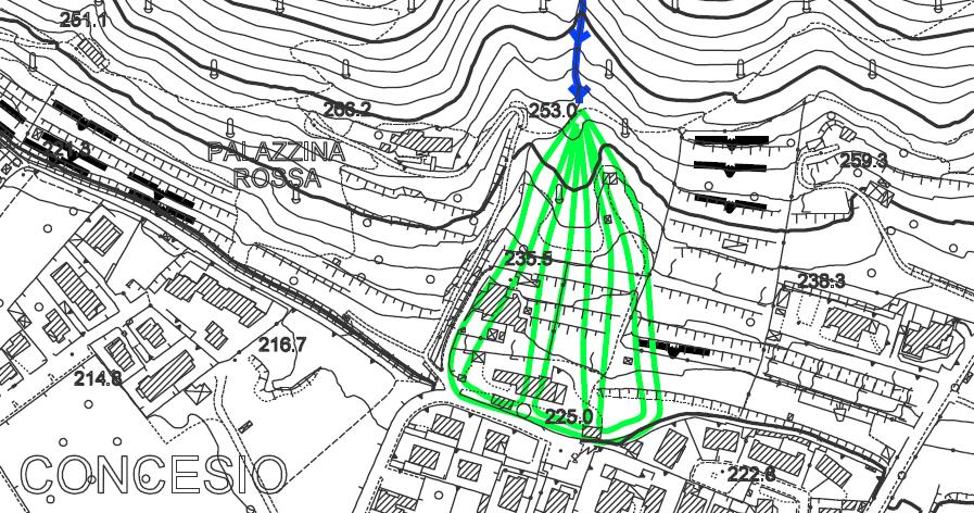 2.2 - Morfologia L area interessata dal progetto è una zona pedecollinare a modesta acclività media; in sua corrispondenza la tav.