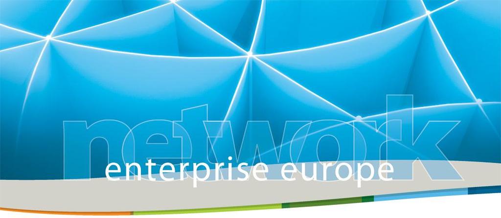 B2B@M2M e altri servizi della rete Enterprise Europe Network nuove tecnologie e ricerche