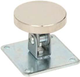 Piastra per il fissaggio dell elettromagnete orientabile di 180 79026 lunghezza 140 mm (regolabile fino a 220 mm) 2 3 6 5 79027 lunghezza 218 mm (regolabile fino a 360 mm) Per elettromagneti serie