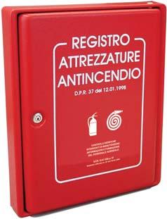 E uno strumento obbligatorio Progettato per estintori, impianti, idranti, porte.