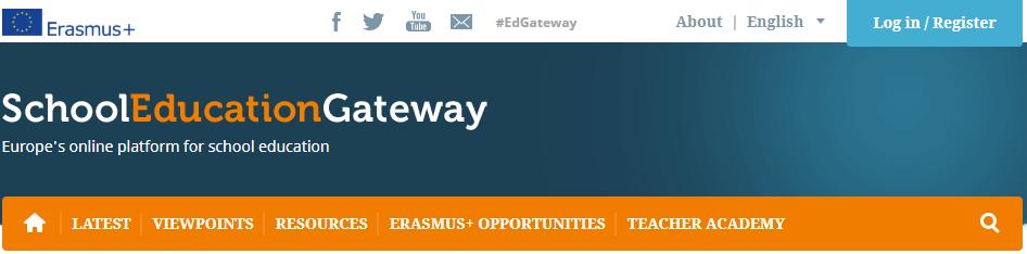 School Education Gateway https://www.schooleducationgateway.