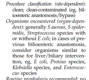 INDICAZIONI E TIPS Profilassi antibiotica: Non evidenze sulle