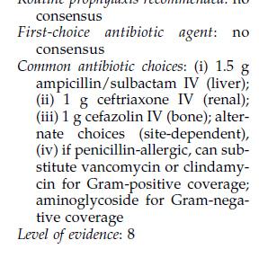 sfinterotomia sono fattori di rischio Level of evidence8: Rational