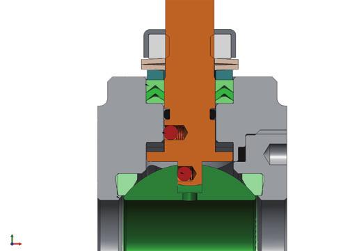 7 CARATTERISTICHE COSTRUTTIVE DELLE VALVOLE A SFERA OMAL OMAL BALL VALVES CONSTRUCION DETAIL MOLLE A TAZZA SPRING WASHER TA LUFT-FUGITIVE EMISSION V-SEALS ANTISTATIC DEVICE ATEX DOPPIO ANELLO