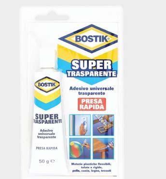 adesivi a contatto BOSTIK SUPERCHIARO GEL Adesivo a contatto universale