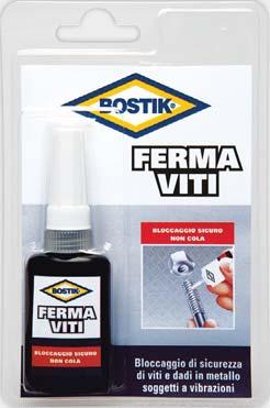 Ricostruisce. D257 800255024455 Bostik Metallo Liquido blister 55ml BOSTIK FERMA VITI Adesivo sigillante anaerobico pronto all uso.