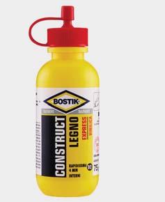 adesivi per il legno BOSTIK QUICK LEGNO Adesivo vinilico forte a rapida essiccazione.