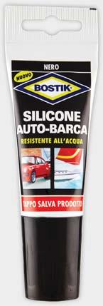 sigillanti blister e tubi BOSTIK SUPER SIGILLANTE PITTORI Sigillante super acrilico elastoplastico, immediatamente verniciabile con tutti i tipi di vernici, non crepa le vernici e non ne altera i