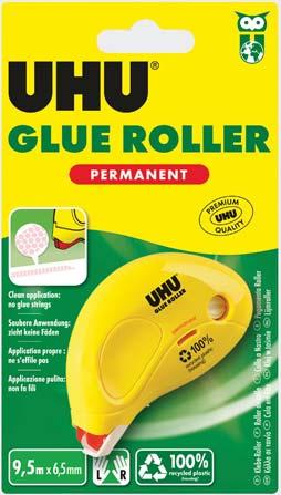 glue roller UHU GLUE ROLLER Per incollaggi puliti e precisi di carta, cartone, fotografie tra se stessi e con moltissimi altri materiali.