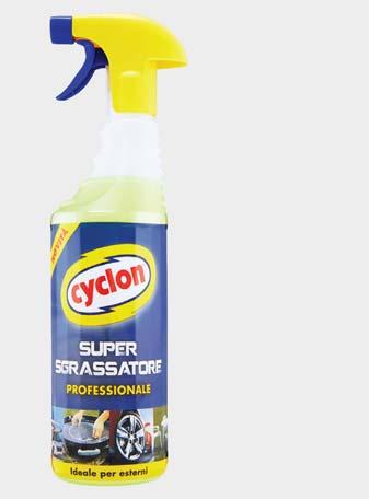detergenti professionali SUPER SGRASSATORE Cyclon Super Sgrassatore Professionale. Con la forza sgrassante del limonene.
