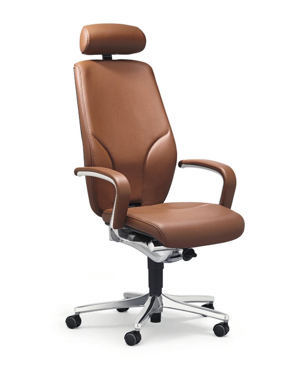 giroflex 64 giroflex 64 EXECUTIVE ARMCHAIR POLTRONA DIREZIONALE Comfortable sitting. The executive armchair is convincing with first-class workmanship and relaxed sitting.