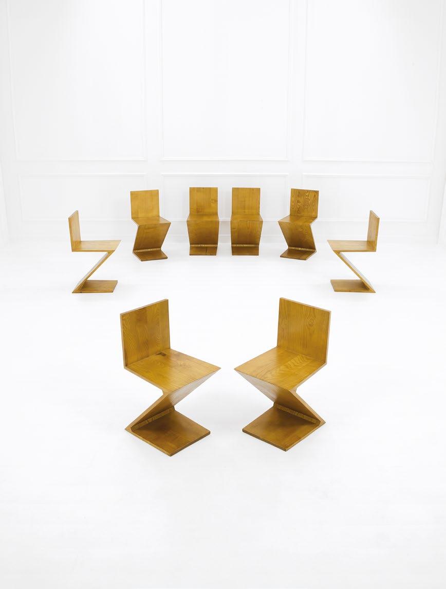320 Gerrit Rietveld Otto sedie