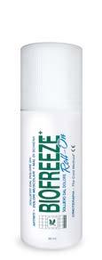 BIOFREEZE UN EFFICACE ANALGESICO IN QUATTRO DIFFERENTI FORMATI GEL IN TUBO DA 110 gr È il formato tradizionale che si presta per l applicazione con leggero