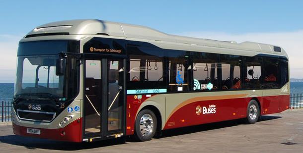 Qualche riferimento autobus urbani in Europa Lothian Bus,
