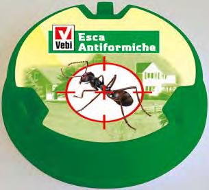 LOTTA AGLI INSETTI LINEA FORMICHE BOX FORMICHE Esca insetticida pronta all uso. Gel insetticida in box con esca altamente attrattiva. Elimina l intera colonia di formiche.