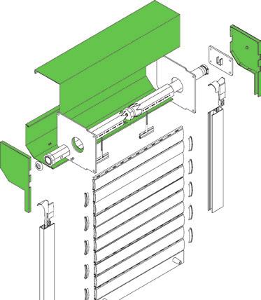 A Cassonetti e accessori 118 B C B. Profilo basso da 45 per cassonetto in alluminio, in barre da 6,00 ml Profilo basso da 45 per cassonetto in alluminio, su misura* MINL45VE125B.. MINL45VE137B.