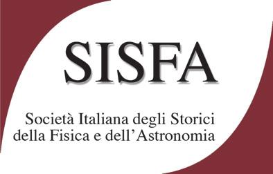 Società Italiana degli Storici della Fisica e dell Astronomia Atti del XXXIV Convegno