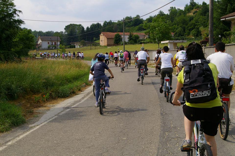 Paesaggio e bicicletta