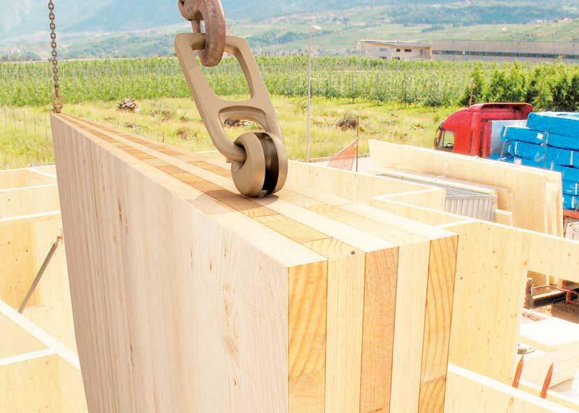 ACCIAIO - LEGNO L utilizzo del connettore inclinato a 45 in combinazione con una piastra di