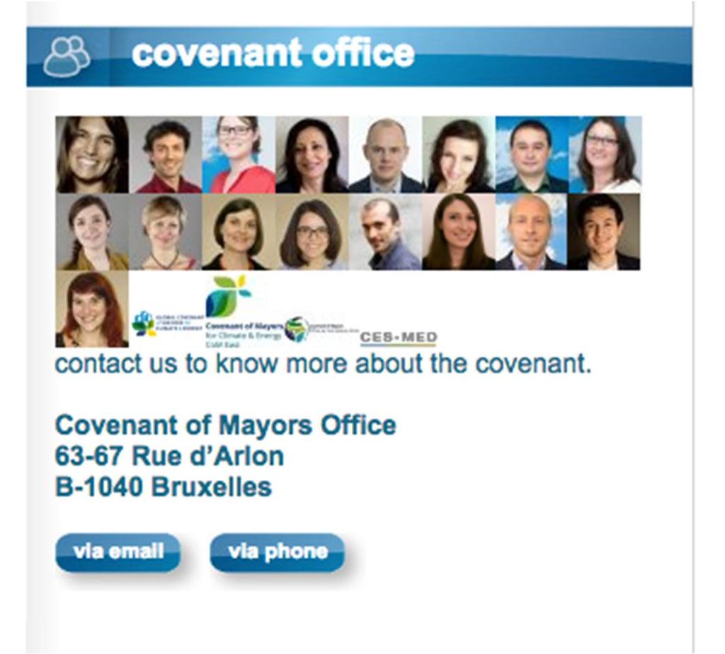 L Ufficio del Patto Covenant of Mayors Office