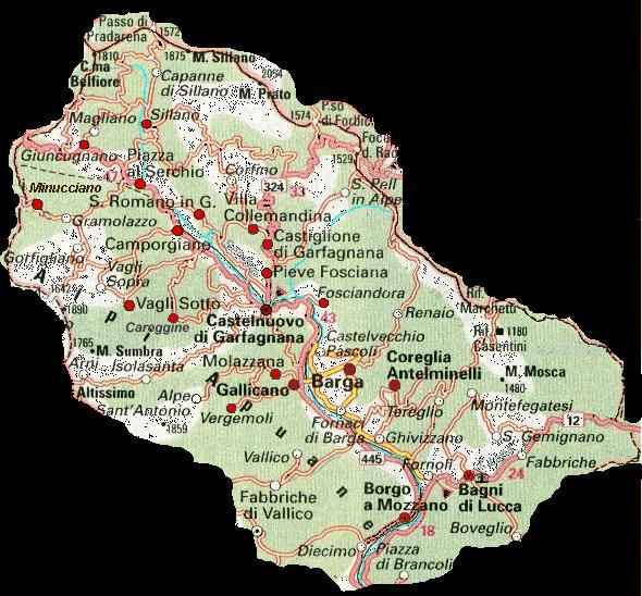 Le risorse energetiche forestali del territorio I territori della Garfagnana e della Lunigiana