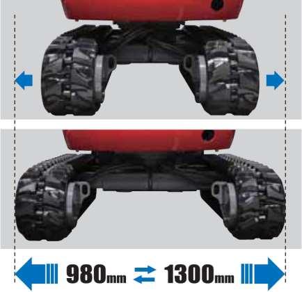 possibile allargare il carro utilizzando il