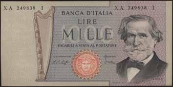 000 Lire - Verdi 2 tipo 11/03/1971 R - Carli/Lombardo, carta ocra FDS 35 3869 1.