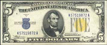 FDS 60 4136 5 Dollari 1934 A (Lincoln) 