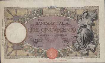 Lireuro 31A RRR - Azzolini/Urbini - Ondulazioni marcate SPL 280 3792 500 Lire -