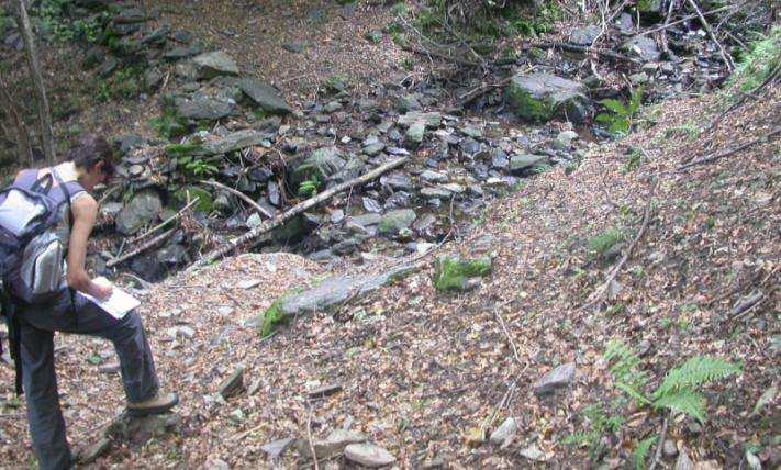 Campionamento della fauna ittica in torrente alpino tramite elettropesca tropesca Principali indicatori rilevati e