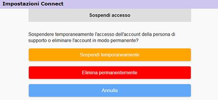 A questo scopo, aprire il profilo della persona di supporto. Accanto al messaggio "Attiva i messaggi di notifica" è presente una casella di controllo.