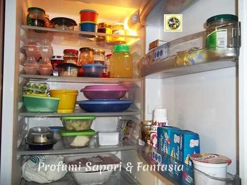 Conservazione protetta In frigorifero proteggere e tenere separati prodotti con diverso