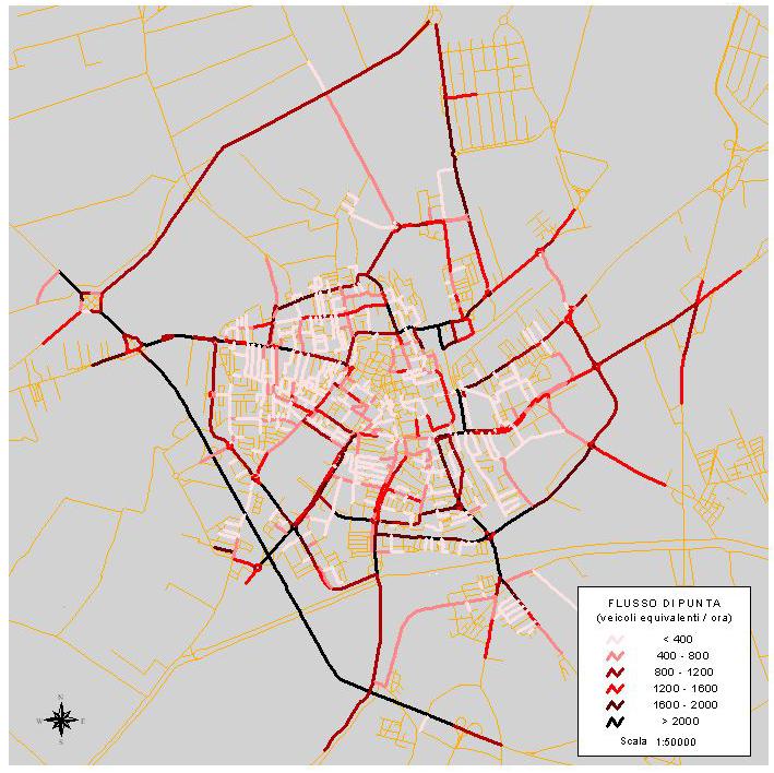 SETTORE TRASPORTI Georeferenziazione dei flussi di traffico