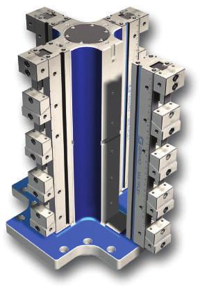 La serie MULTIFLEX comprende anche portapezzi modulari quali CUBI A CROCE e CUBI INTEGRALI MULTIFLEX series