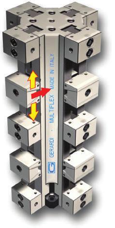 Varie tipologie di cubi morse MULTIFLEX MULTIFLEX vise cubes types CUBO-MORSA Art.