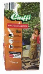 10 buste assortite 2,65 Crocchette gatto CIUFFI assortite - kg 2 2,15 2,78