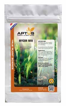 MICROMIX SOIL & DRIP MICROORGANISMI BENEFICI DEL TERRENO MYCOR MIX SVILUPPA IL SISTEMA RADICALE e favorisce l assorbimento delle sostanze nutritive Nel corso del processo di produzione dei substrati,