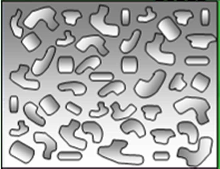 IL PRODOTTO Altissima densità di particelle ceramiche Le micro-particelle