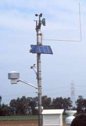 La rete agrometeorologica e le altre stazione della rete di monitoraggio SIAN Radiazione solare Velocità del vento a 2 m e 10 m e direzione del vento a 10 m Pressione