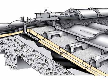 POLIISO TEGOLA ALTRI PRODOTTI PER QUESTA APPLICAZIONE: POLIISO TEGOLA DOPPIO PASSO X-FOAM ROOF In corrispondenza della linea di colmo e di eventuali compluvi e displuvi, impiegare un sigillante