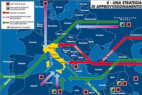 5. Prospettive del settore I principali giacimenti di GAS (ed in generale di combustibili fossili) sono concentrati fuori dalla Unione