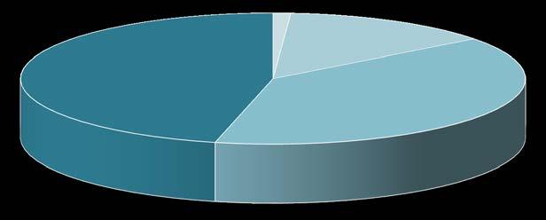 Grafico 6 Distribuzione giudizi nelle 177 scuole VALES del I ciclo Identità strategica e capacità di direzione della scuola Identità strategica e capacità di direzione della scuola Livello 4-46%