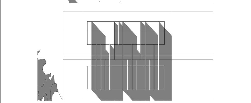 28 FIGURA 30: Ombreggiamento schermature facciata est 21 settembre ore 12.