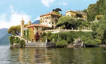 Fu proprio il porporato a far edificare nel XVIII secolo, sul promontorio del Lavedo che chiude il golfo, la famosa Villa del Balbianello.